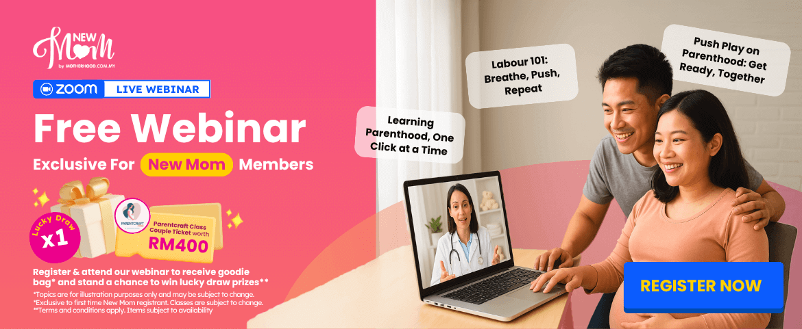 New Mom Webinar for New Mom member. 